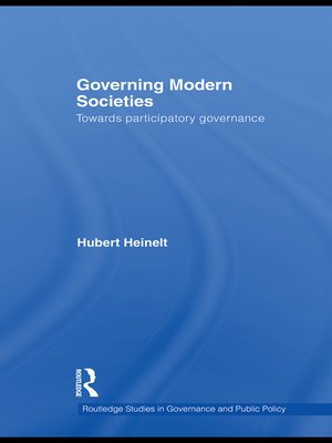cover image of Governing Modern Societies